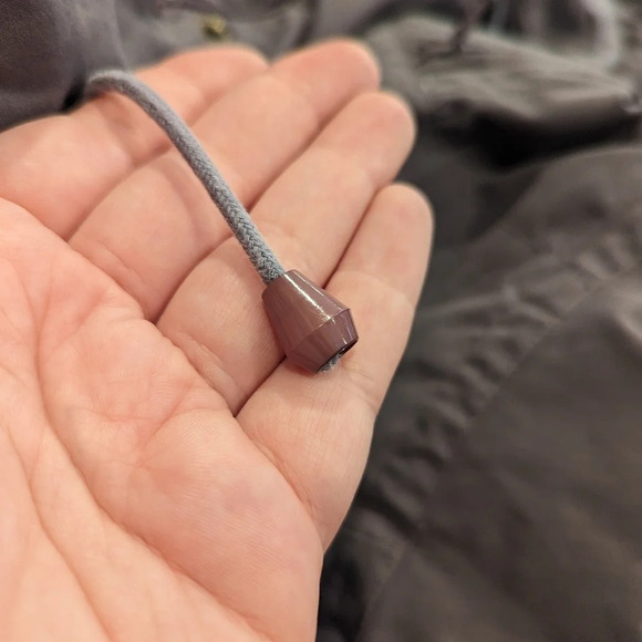 Vintage North American Clothiers Outdoor Grey Teal Zip Hooded Jacket Mens M - Picture 6 of 14